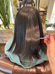 ✳︎前髪ストレート+ワンカラー