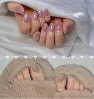 【人気NO.1♪】ハンド＋フット☆ワンカラー/ラメグラ/フラッシュラ★2色まで