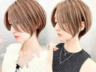 【迷った方はこちら→】カット+カラー+高保湿スチーム1stepトリートメント‼️ 髪質改善　横浜　ショートボブレイヤー