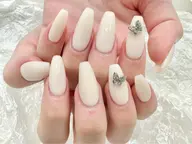 【チップ長さ出し】ワンカラー【初回ソフトジェルオフ無料】グラデ/チーク/マグネット+500円★フレンチ+1000円