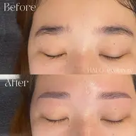ブロウラミネーション✖️眉毛デザインwax脱毛　2回目以降の方