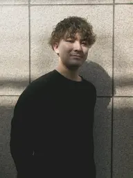 メンズカット＋ブリーチ毛ケアパーマ