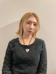 【ダメージ98%カット】ケアブリーチ&艶髪カラー