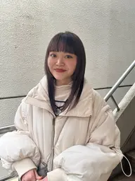 前髪カット+ケアカラー+Aujuaクイックトリートメント