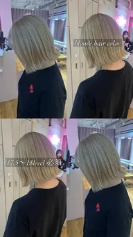 【🩵ブリーチ1番人気🩵】ブリーチ×うる艶カラー×保湿トリートメント