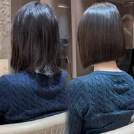 ❣️当日限定❣️骨格診断カット＋髪質改善縮毛矯正+トリートメント【韓国/レイヤー/ボブ/ウルフ/ショート/前髪】