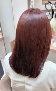 ワンカラー➕プチメンテナンストリートメントコース【アルカリオフに変更可能】【施術時間150分​〜​】注意事項確認お願いします