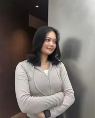 前髪+顔まわりレイヤーカット(こめかみ〜フェイスライン)