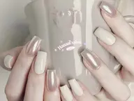 ワンカラーorミラーネイルストーン2つまで追加5980