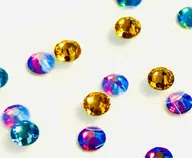 耳ツボジュエリー　ジュエリー1対とシール1対