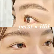 🍁HBL＆まつ毛パーマ＋CT付🍁(オフなし・メイクなし)