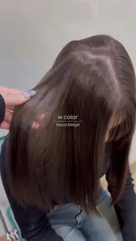Wカラー + BYKARTEトリートメント🎀