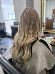 【海外風❤︎Wカラー＋プルエクステダイヤ52cm60本＋馴染ませカット】