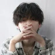 【🦋ミニモ限定価格🦋】デザインカット＋波巻きパーマ［メンズ/メンズカット/マッシュウルフ/マッシュ］