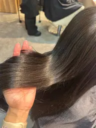 【暗髪🩶透明感はコチラ❕】髪質改善カラー➕Aujua5step(サッシェプレゼント🎁)