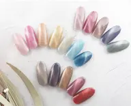 大人気🥰ハンドマグネットジェルネイル🌈ジェルオフ無料・ケア込！