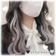 ‪·͜·❤︎‬推し色extension🫧ダメージ無しで叶うcolor🤍インナー・イヤリングカラー🤍