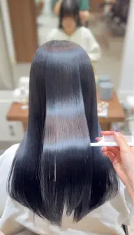 柔らかい仕上がり✨縮毛矯正×似合わせカット／4stepトリートメント🫧ホームケア付き♡