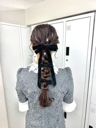🌙編みおろしヘアアレンジ🌙