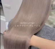 【9月限定🍁】ハイトーン続けたい方必見‼️ リタッチブリーチ+カラー+クイックトリートメント💕