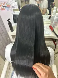 【☄️期間限定40%OFF☄️】カット➕縮毛矯正➕トリートメント（ロング料金別）¥9660