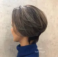 外国人風カラー&ハイライト&トリートメント