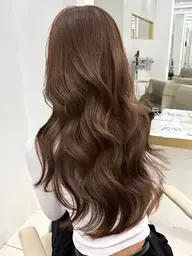 カラー　シャンプー　ブロー