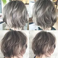 ✨似合わせカット & 艶サラ✨イルミナカラー&ナノスチームバストリ&超音波アイロントリ✨