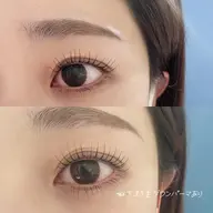 【ミニモ限定💓3周年記念品クーポン】まつ毛パーマ上下＋トリートメント　13000→10000ポッキリ