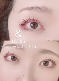 マツパとフラットラッシュ（100本まで）10本追加ごとにプラス¥550