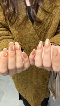 オフ無しフレンチ(ベースカラーあり)