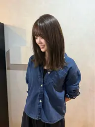 ✂︎カット+酸性ストレート+トリートメント¥19900✂︎