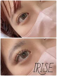 ［ナチュラル派］フラットラッシュ100本1by1でフラットマットラッシュを片面づけ💫ナチュラルな目元にされたい方🟣