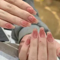 🎀【初回オフ無料ケア込み】 大人気可愛いチークネイル🍄