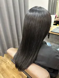 カラー+ケアプロ超音波髪質改善トリートメント