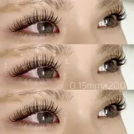 Wフラット100束(200本)🌙束感コーティング付オフ込み🌙画像は濃さの目安です