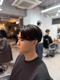 《🎊​〜​オープン記念限定​〜​🎊》メンズカット×毛流れショートパーマ×1stepトリートメント