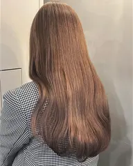 🌫️double color【ブリーチなし】『暖色系』➕アミノ酸treatment