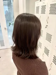 リタッチカラー （ ブリーチ無し ） ＋ 髪質改善トリートメント 🐑🌛