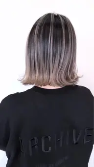 ブリーチカラー、ハイライト、デザインカラー