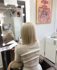 【リクエスト必須！お友達２名同時御来店で爆🉐🈹】ドライカット＋ケアブリーチダブルカラー＋髪質改善超音波トリートメント