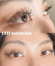 マツエク付け放題120まで/(LED変更可)