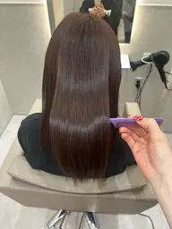 🌙カット＋Premium艶髪ストレート(縮毛矯正)＋3stepトリートメント