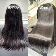 【多毛・硬毛の方の極艶改善！】髪質改善ストレートエステ/スリーク