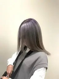 🍀minimo限定🍀大人気！なりたい艶髪に！【ダブルカラー＋最新髪質改善トリートメント】