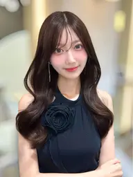 【✨巻くのが苦手方必見✨】韓国風カット🌀コテ巻き風デジタルパーマ🌀選べる髪質改善TR🌹