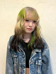 《学生限定🌸》ケアブリーチカラー🥣(デザインも◎)+トリートメント付🫧