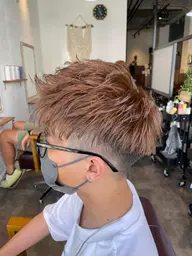 メンズカット+ワンカラー