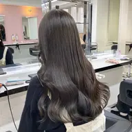 【🤎ワンカラーで艶髪に🤎】カット➕カラー➕髪質改善トリートメント➕炭酸泉🧸🫧