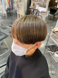 メンズカット　ダブルカラー　※ブリーチ込み